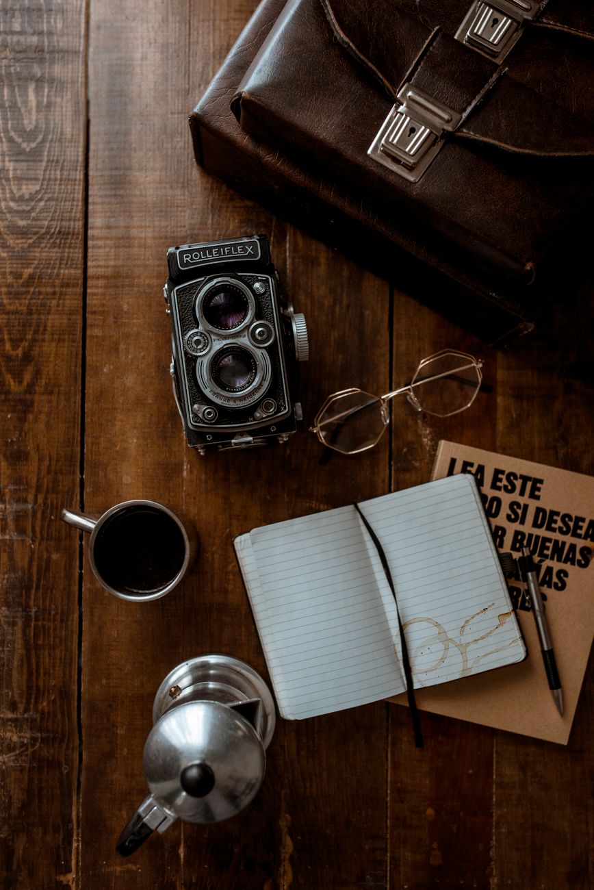 Custom itinerary notebook